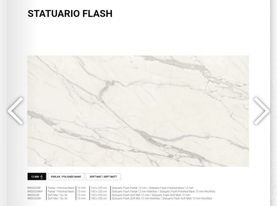 STATUARIO FLASH